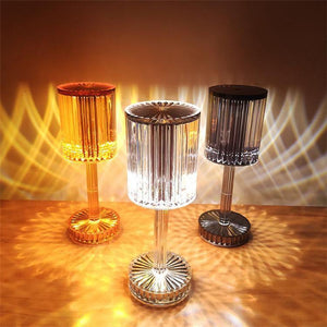 16 Color Crystal Table Lighting Lamp for Home