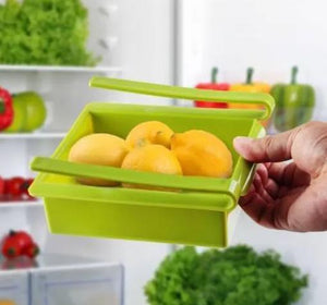 Fridge Organizer Drawer - 4 pcs Fridge Storage Basket(Set of 4)