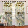 Stunning High Quality 3D Cat Polyester Curtain 5 feet