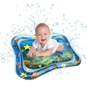 Baby Water Play Mat Toys Inflatable Tummy Time Leakproof for Indoor & Outdoor Activity