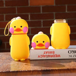 Cute duck bottles random face